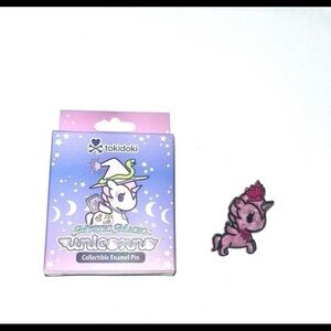 Tokidoki Mystic Magic Mystic Quartzy Unicorno enamel pin
